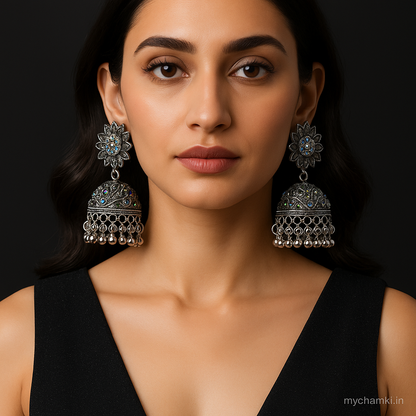 “Love Spark” Combo – 5 Pair Earrings with Free Silver Bow Ring & Personalized Handwritten Love Note | Perfect Gift for Her